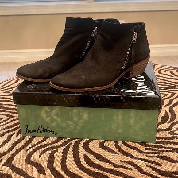 Sam Edelman black ankle booties- size 9 - Picture 2 of 7